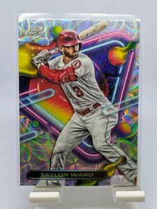 【1円スタート】TAYLOR WARD - 2023 Topps Chrome Cosmic Nucleus Refractor / Los Angeles Angels エンゼルス