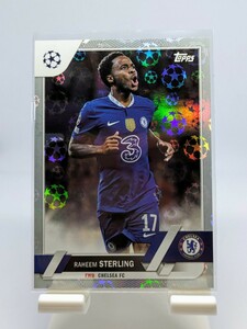 【1円スタート】Raheem Sterling - 2022-23 Topps UEFA Club Competitions 1st Edition Starball Foil / CHELSEA チェルシー