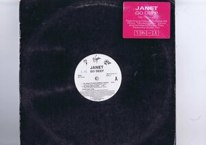 US盤 12inch Janet Jackson / Go Deep / ジャネット・ジャクソン 7087-6-13172-1-3