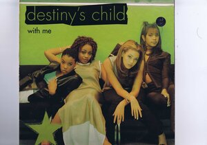 ヨーロッパ盤 12inch Destiny's Child / With Me 665754 6, COL 665754 6, 01-665754-20