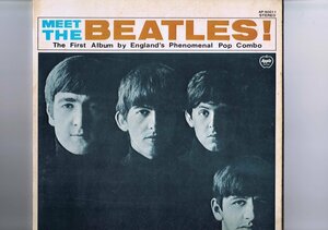 インサート付き 国内盤 LP The Beatles / Meet The Beatles! / ビートルズ ミート・ザ AP-80011