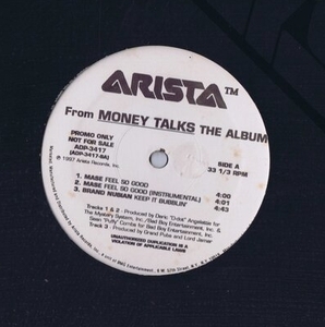 盤良 Money Talks : The Album Mase Sean Puffy Combs Brand Nubian Lil' Kim Timbaland Next & Naughty By Nature Rick James ADP-3417