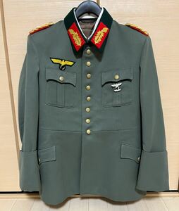 WW2ドイツ国防軍　中将勤務服レプリカ　ライヒスヘーア型　