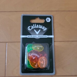 キャロウェイ　ネオンマーカー　ゴルフマーカー　　グリーンマーカー　ボールマーカー　プラマーカー Callaway　希少