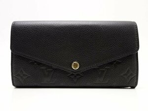 Louis Vuitton　ルイヴィトン　アンプラント　ポルトフォイユ・サラ　M61182 黒　財布　中古　送料無料【質屋出品】