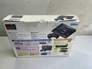 ☆通電確認済み☆SEGA MEGA DRIVE 16-BIT メガドライブ HAA-2510セット説明書　アダプター元箱など☆現状渡し☆