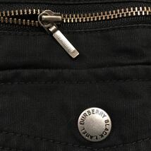 廃盤BURBERRY BLACK LABELバーバリーブラックレーベル82カーゴパンツ黒ブラックメンズパンツ三陽商会正規品ブッシュパンツ_画像6