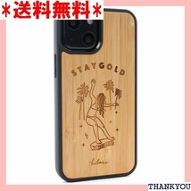 kibaco キバコ iPhone 13 mini 用 竹製 天然木 ウッド 木目調 軽量 STAY GOLD 128_画像1