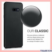 kwmobile スマホケース 対応: LG G8X - 耐衝撃 滑り止め ソフト TPU シリコン - 黒色 44_画像3