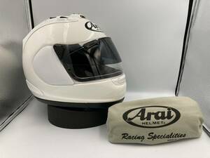 アライ Arai RX7 RR5 RX7-RR5 RX-7 RRV ホワイト フルフェイス ヘルメット XLサイズ プロシェードシールド付き!! 程度良好!! 