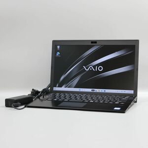 1円スタート VAIO Pro PG VJPG11C11N (Core i7-8550U/メモリ16GB/SSD256GB/Windows11 Pro)