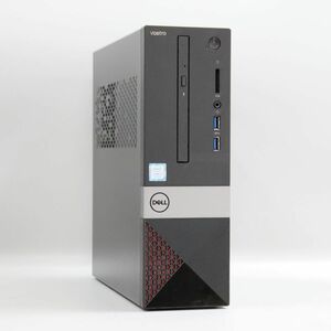 1円スタート 第8世代 i7 搭載 Dell Vostro 3470 (Core i7-8700/メモリ16GB/SSD256GB+HDD1TB/無線LAN/Windows 11 Pro)