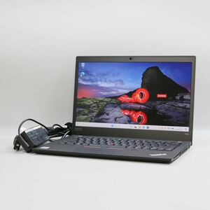 1円スタート Lenovo ThinkPad T490 (Core i5-10210U/メモリ16GB/SSD256GB/Webカメラ/無線LAN/Windows 11 Pro)