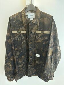 極美品WTAPS 19AW JUNGLE LS SHIRT ダブルタップス　ジャングル　ミリタリー　シャツ　ジャケット