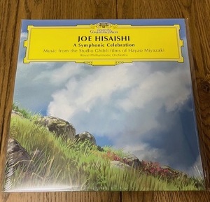 久石譲 『A Symphonic Celebration』アナログLP レコード 新品 ジブリ