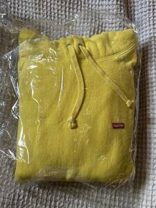 Supreme SMALL BOX LOGO HOODED SWEATSHIRT(M LEMON)新品未使用フーディー パーカー シュプリームキャップバックパックFCRB