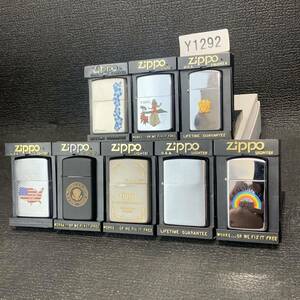 1円スタート zippo おまとめセット 貴重モデル有り 8個 オイルライター ジッポー 化粧箱有り Y1292