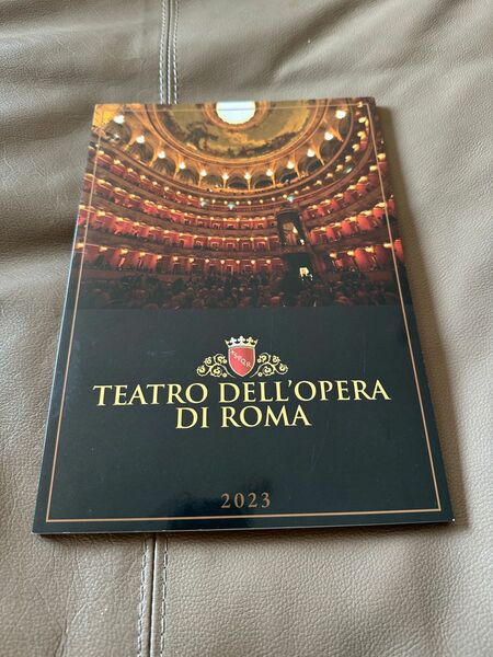 ローマ歌劇場2023オペラ　椿姫　トスカ　プログラム