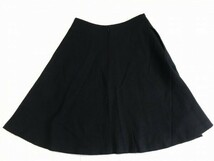ANTEPRIMA アンテプリマ レディース 日本製 ウール フレアスカート ポケット付き 38 黒_画像3