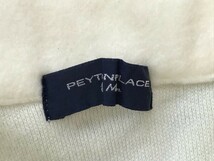 peyton place ペイトンプレイス メンズ ハーフジップ プルオーバーカットソー F アイボリー_画像2