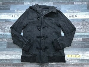 MOSSIMO モッシモ メンズ ダッフルコート風 パーカー M 杢グレー