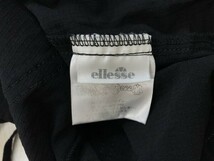 ellesse エレッセ レディース 裾ドロスト 2WAY シャカシャカ イージーパンツ M 黒_画像2