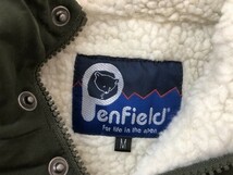 Penfield ペンフィールド メンズ 裏ボア フーディー ジップジャケット M カーキ_画像2