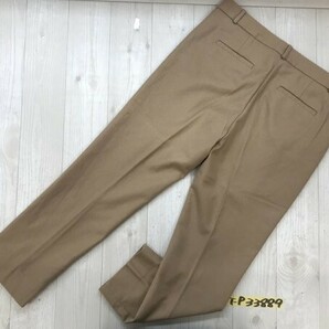 BANANA REPUBLIC バナナリパブリック レディース センタープレス ニットテーパードパンツ 4 茶ベージュの画像3