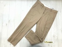 BANANA REPUBLIC バナナリパブリック レディース センタープレス ニットテーパードパンツ 4 茶ベージュ_画像1