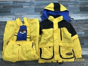 Snow Trail Kids Nylon обувь для снежной одежды Половина крыла на молнии вверх и вниз по настройке 120 размер желтый и черный