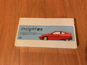 HONDA insight　パーソナルハイブリッド インサイト プロモーションビデオ　未開封新品