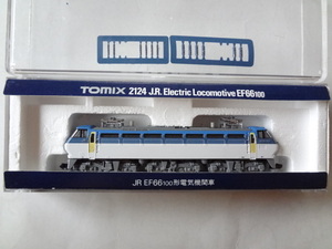 美品★TOMIX 2124 JR EF66 100形 電気機関車 ライト点灯・走行動作確認済み トミックス Nゲージ 鉄道模型 送料350円