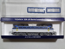 美品★TOMIX 2124 JR EF66 100形 電気機関車 ライト点灯・走行動作確認済み トミックス Nゲージ 鉄道模型 送料350円_画像1