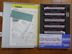 新品同様★TOMIX 92077 JR 489系特急電車(白山) 基本セット 動作確認済 部品・シール未使用 取説付 トミックス Nゲージ 鉄道模型 送料710円