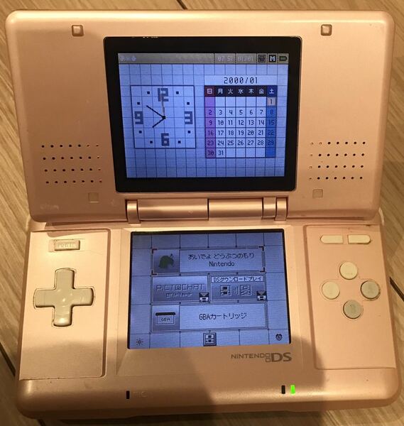 【動作確認済】Nintendo DS 初代 任天堂 ニンテンドー　ピンク