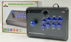 □動作未確認 Mayflash アーケードコントローラー F300 ファイティングスティック PS4/PS3/XBOX 360/PCなど 現状品□埼玉戸田店