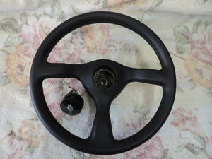 G-12 secondhand goods beautiful previous term Skyline GT-R BNR32 original steering gear extra R32 for original horn button 