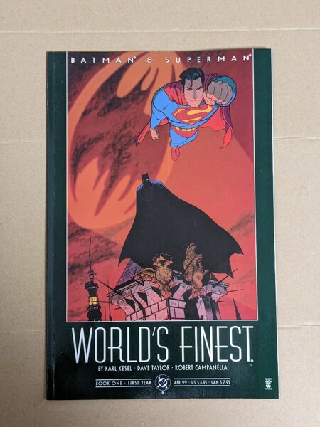 Batman and Superman World's Finest 1999 バットマン　スーパーマン　アメコミ　comic