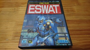 MD イースワット ESWAT 箱のみの出品なのでご注意下さい 。中身ありません しわ多め 同梱可