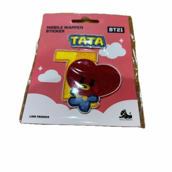 BT21 Mobile Wappen Sticker TATA