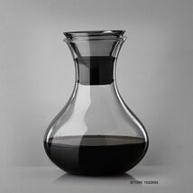 LDL710# 1000mlデカンタ デキャンタ ワインカラフェ 北欧 ウィスキー ボトル ピッチャー 飲料水 ガラス_画像1