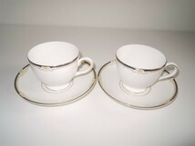 希少美品♪〓WEDGWOOD〓ウェッジウッド〓CAVENDISH★カップ＆ソーサー2客組〓自宅保管品_画像2