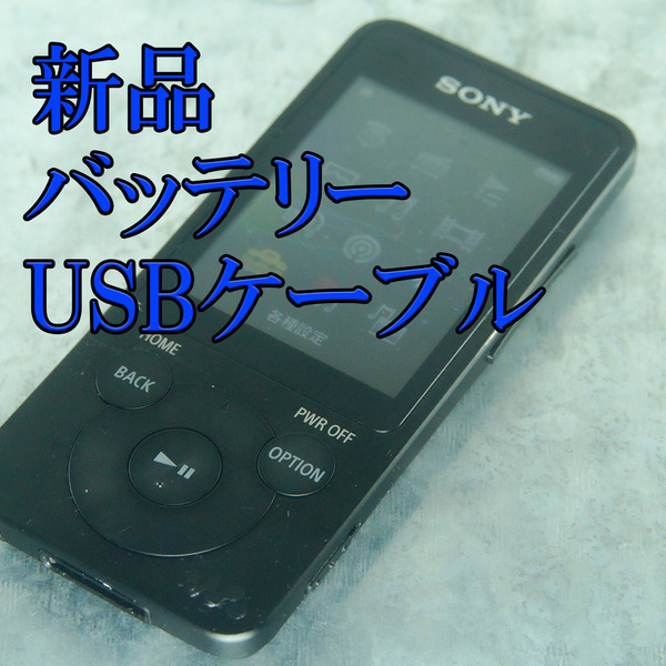 良品 動作良好 SONY ウォークマン NW-S14 8GB Bluetooth バッテリー新品交換　送料無料　2012