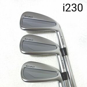 【美品】PING i230 アイアン 7/8/9 3本 標準ブラックドット モーダスツアー105S