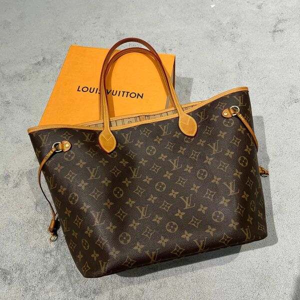 ルイヴィトン LOUIS VUITTON Q1236トートバッグ ネヴァーフル MM