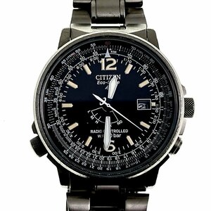 ジャンク 不動 CITIZEN Eco-Drive PROMASTER H411-T003745 シチズン エコドライブ プロマスター 電波ソーラー[224740