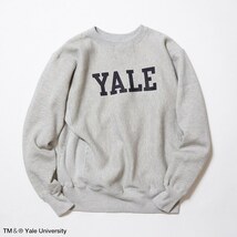 【新品/XL】チャンピオン リバースウィーブ YALE大学 クルーネック スウェットシャツ TRUE TO ARCHIVES 復刻 希少サイズ_画像9