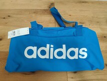 新品 アディダス ダッフルバッグ 青 adidas ショルダーバッグ_画像2