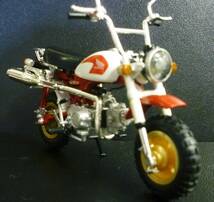 1/20 ホンダ モンキー HONDA Z50J SPタケガワ・ カスタム仕様 CB1100Rスペシャルカラー 本田技研ライセンス商品 2002 アオシマ文化教材社_画像10