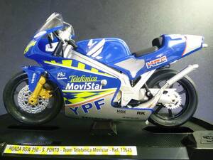 ギロイ 1/10 ホンダ RSW250 Ｓ．ポルト ＃5 HRC HONDA テレフォニカ モヴィスター MotoGP Guiloy ビッグスケール メタルダイキャスト